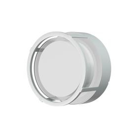 M8858  Creek Round Open Frame Ceiling/Wall Light, 15W LED, CCT, IP65 Outdoor, White